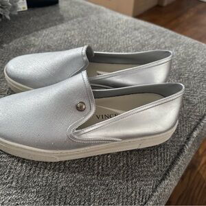 Vince Camuto Metallic Slip-On Shoes